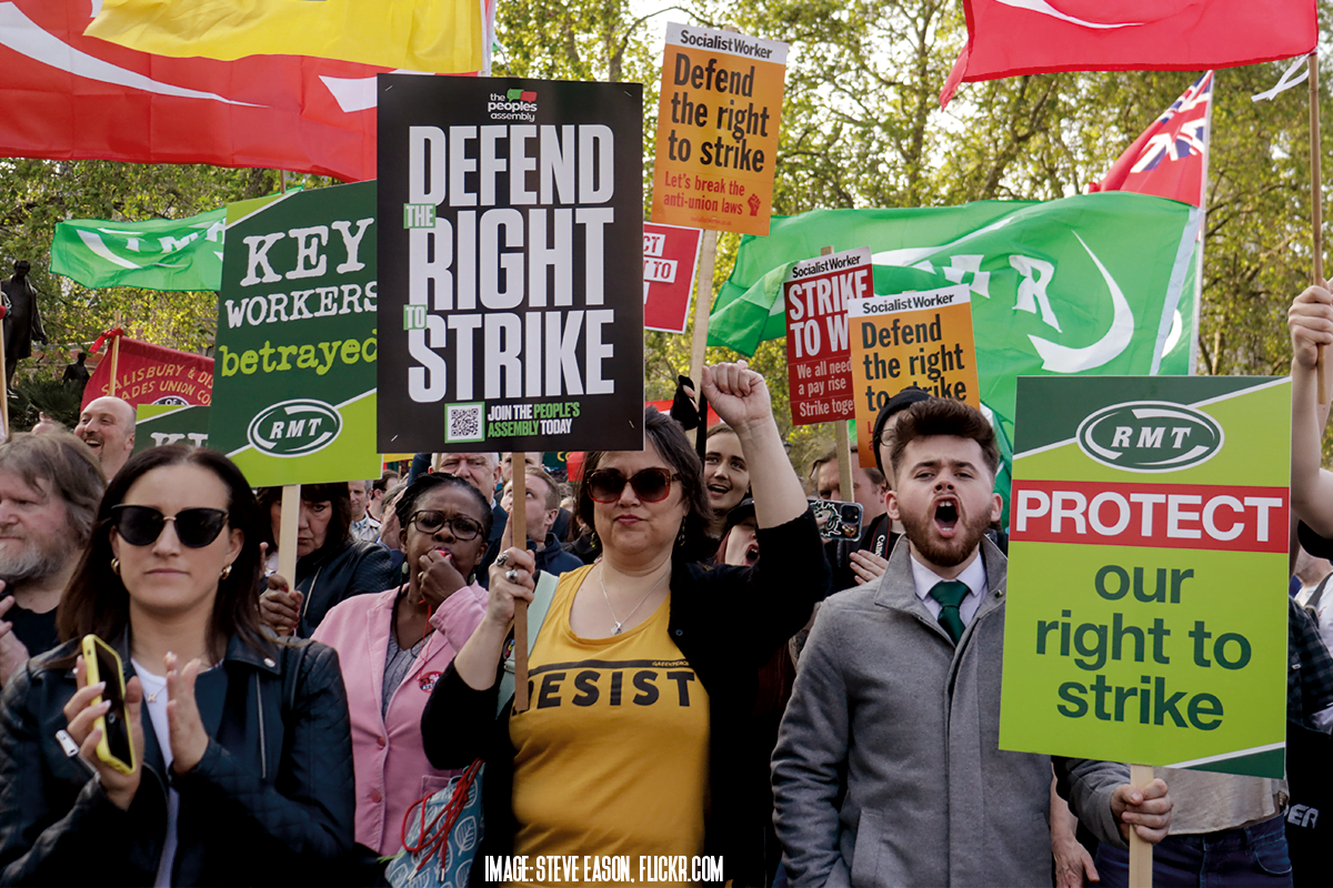 Tory anti-strike bill: “We will defy this law!”