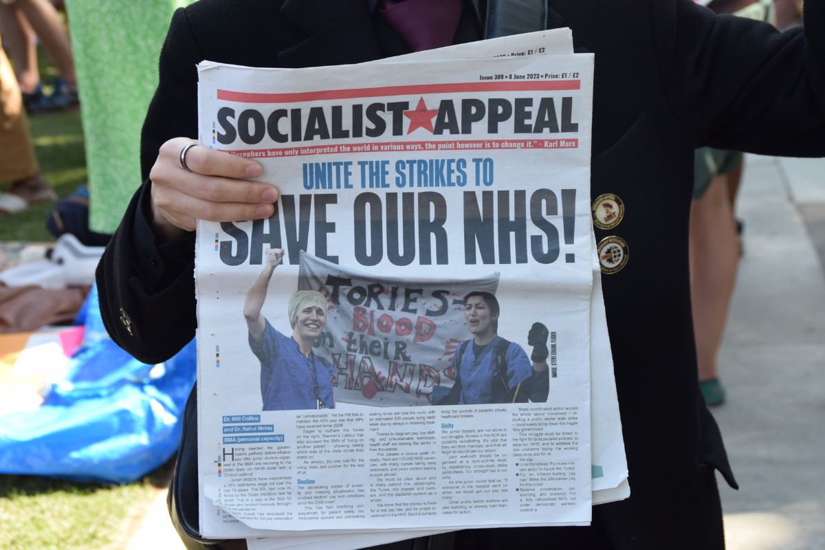 Kick capitalism out of our NHS!