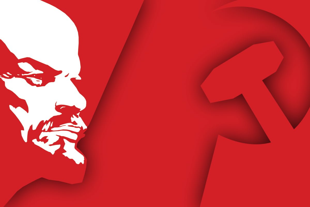 Vaporwave Lenin Desktop Wallpaper - Etsy
